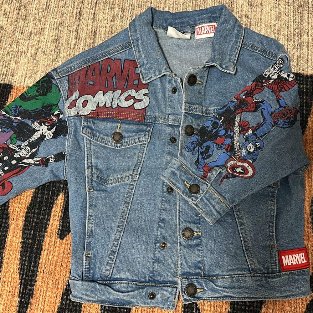 1-2T marvel Jean jacket